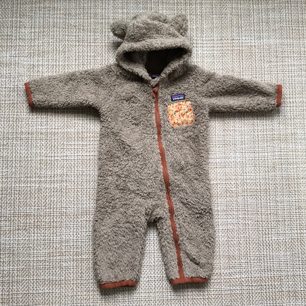 Patagonia Fleece Bunting (size 6-12m)